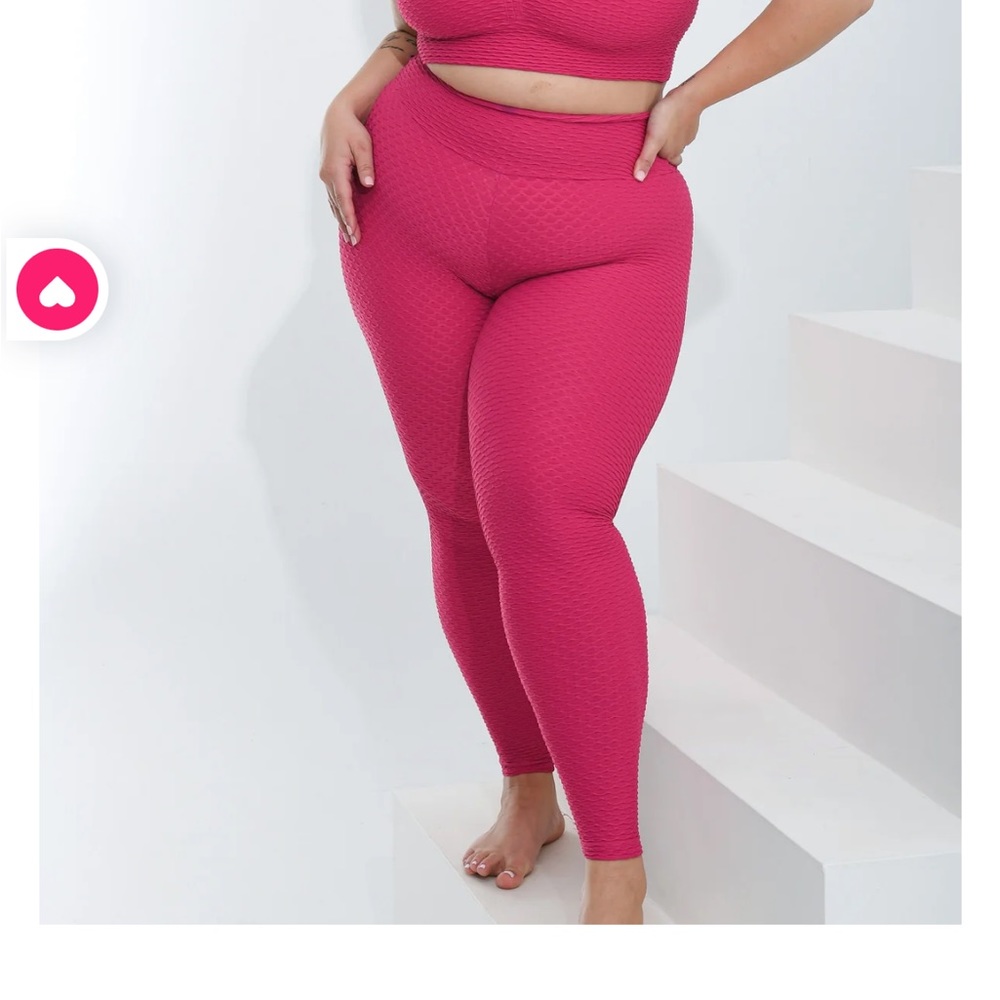 Booty by Brabants raspberry lemonade curve leggings